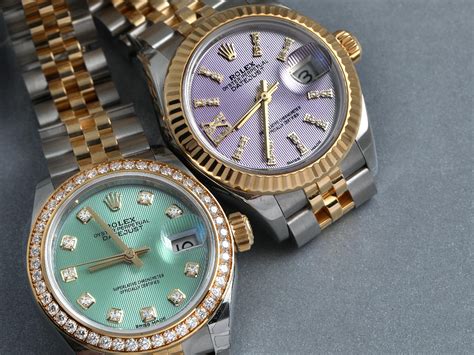 rolex datejust damen color|rolex datejust dial replacement.